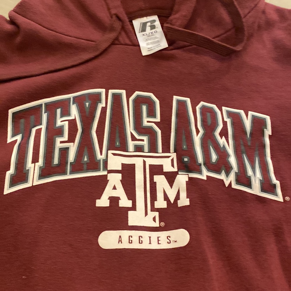 Texas A & M hoody - Maroon- xl - Picture 6 of 6